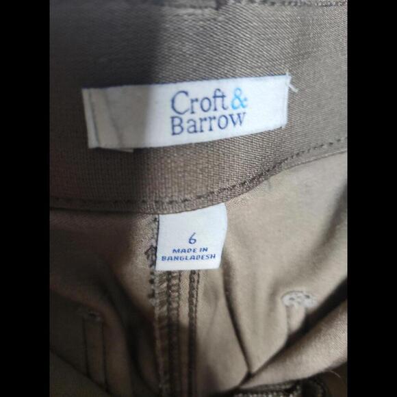Croft and barrow size 6 pants - Picture 3 of 3